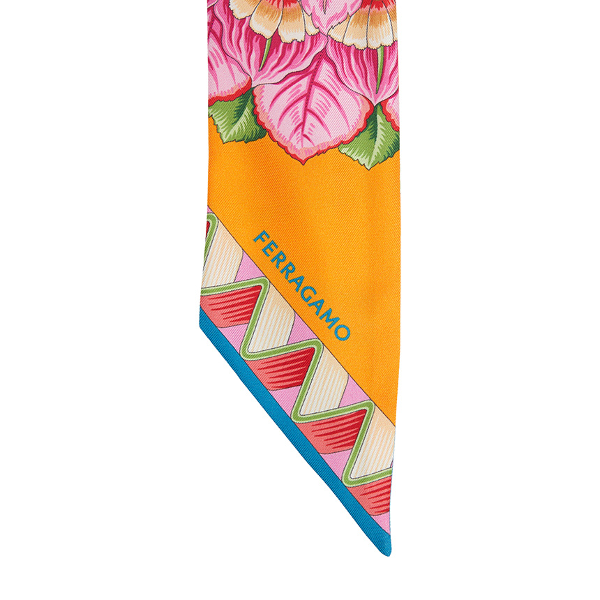 Ferragamo Pattern Scarf In Multi
