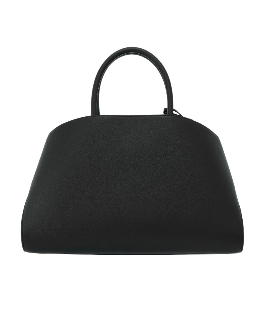 Ferragamo Mini Clutch Embellished Gancini Buckles In Black