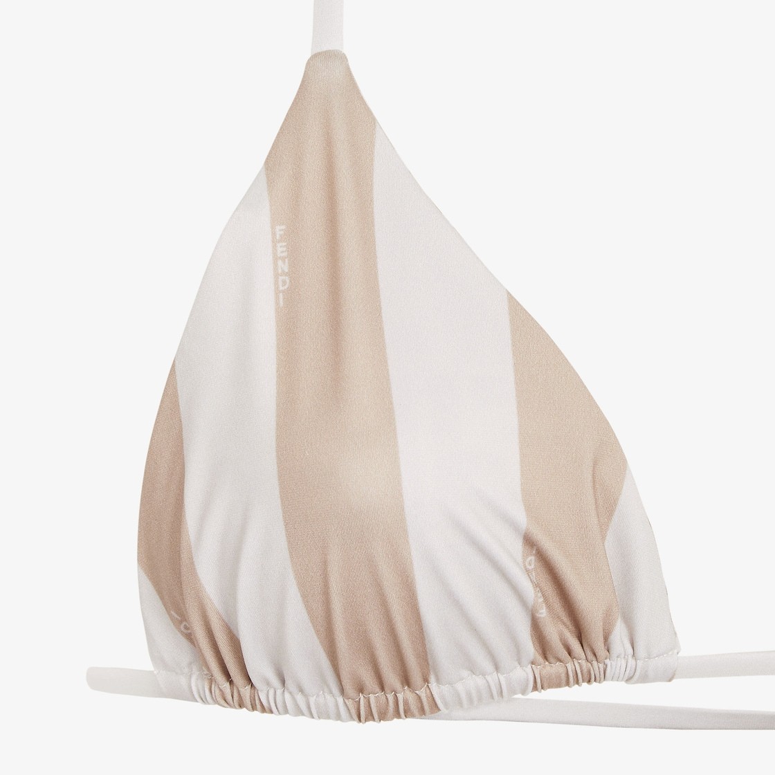 Fendi Beige Lycra Reversible Bikini In White