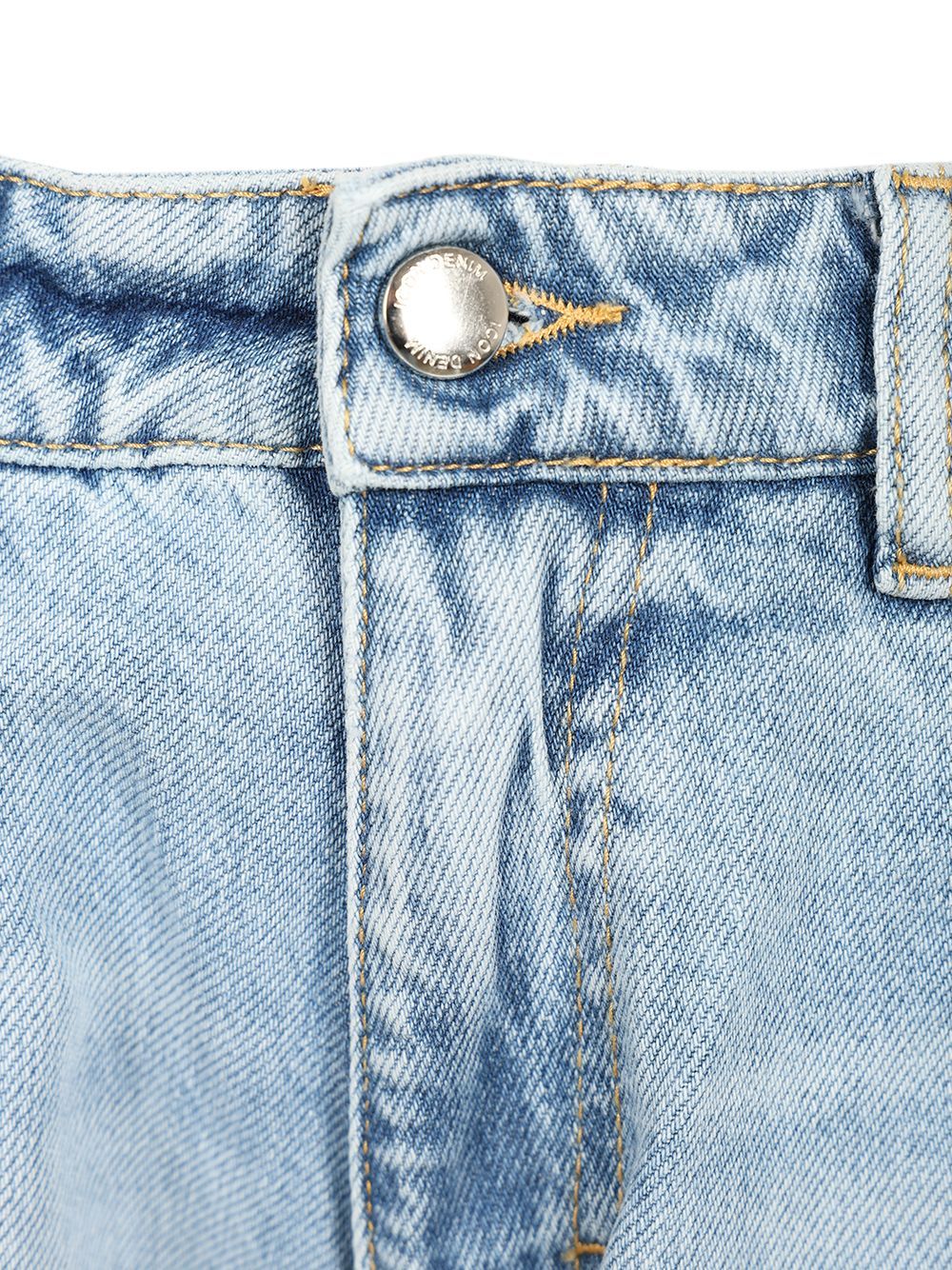 Icon Denim Bea Wide Leg Jeans In Blue