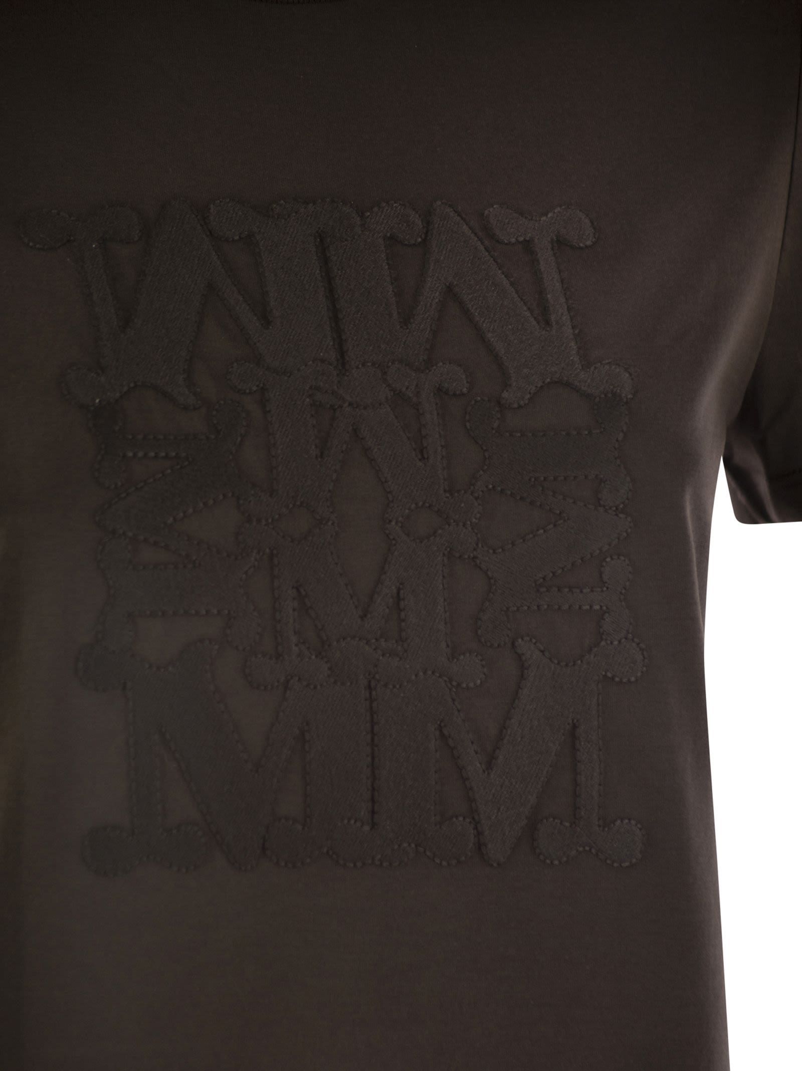 Max Mara Giovane T-shirt In Black