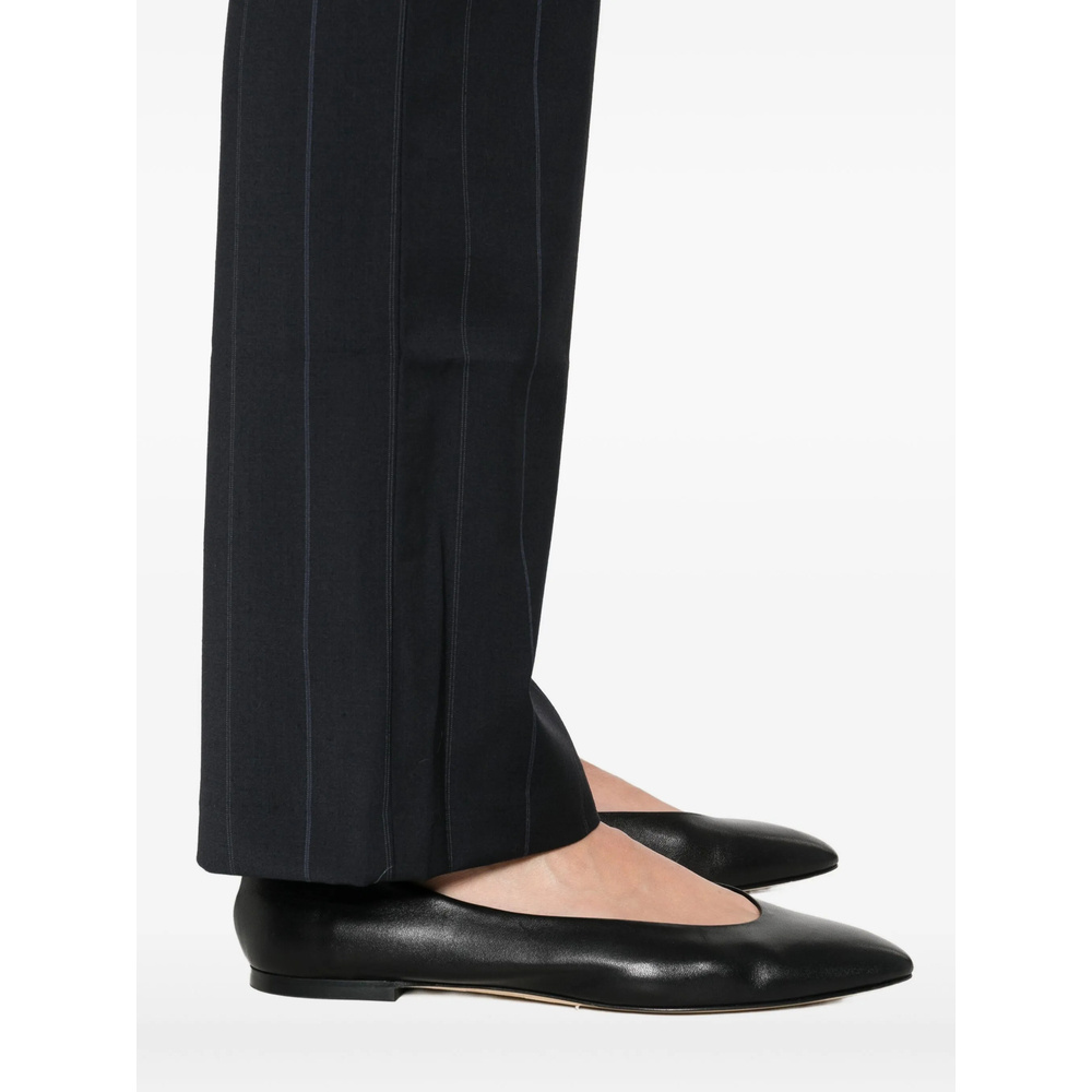 Paloma Wool Narrow Stripe Casual Pants In Black