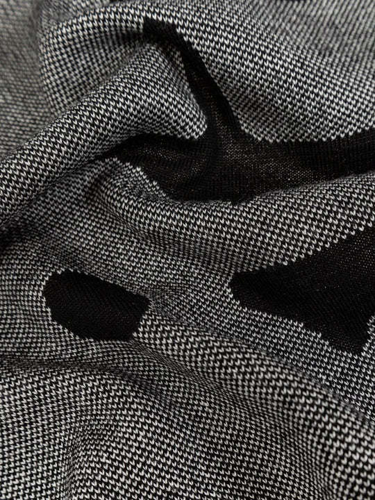 Off-white Logo Scarf In Black