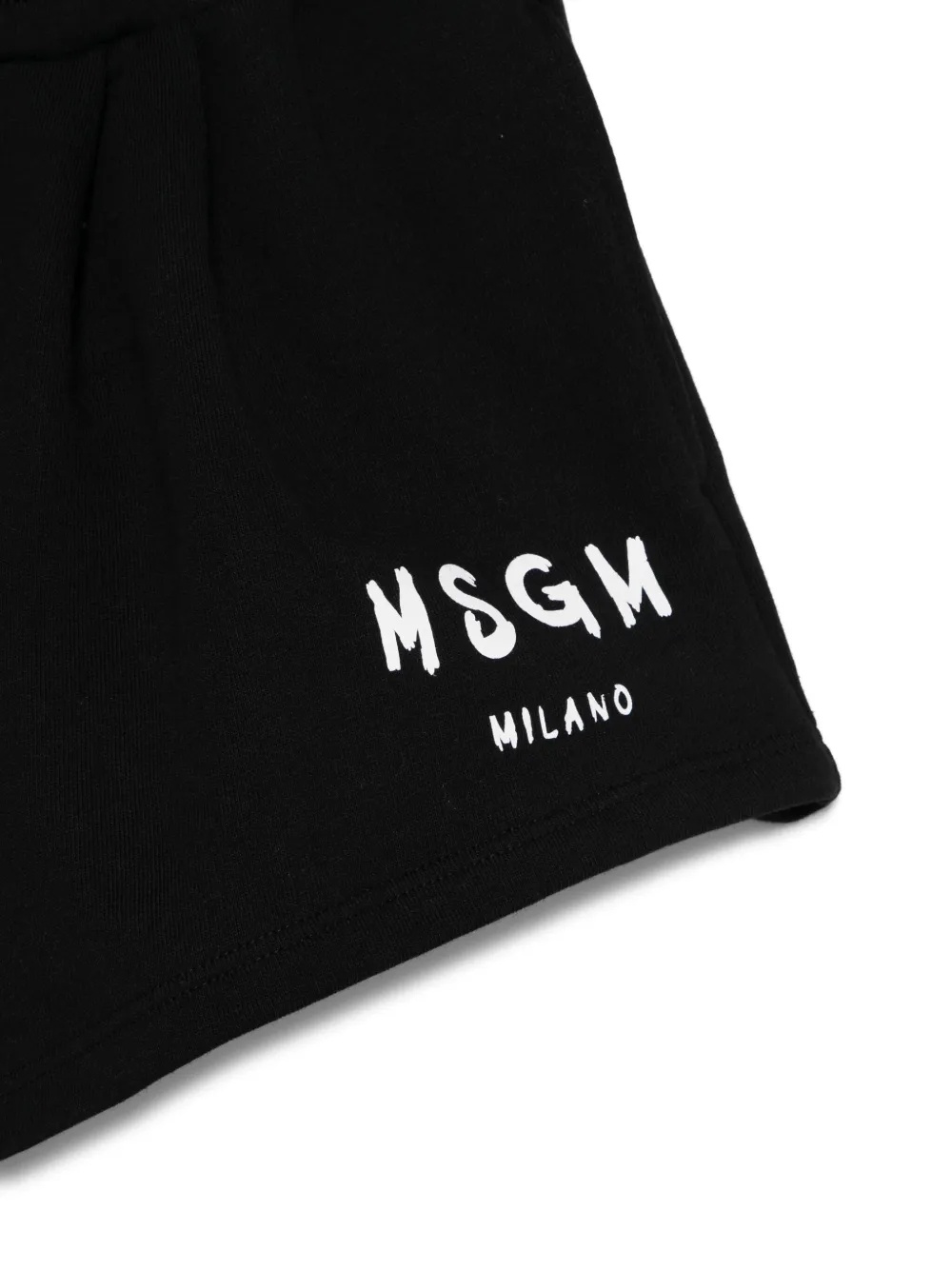 MSGM ELASTIC WAIST SHORTS