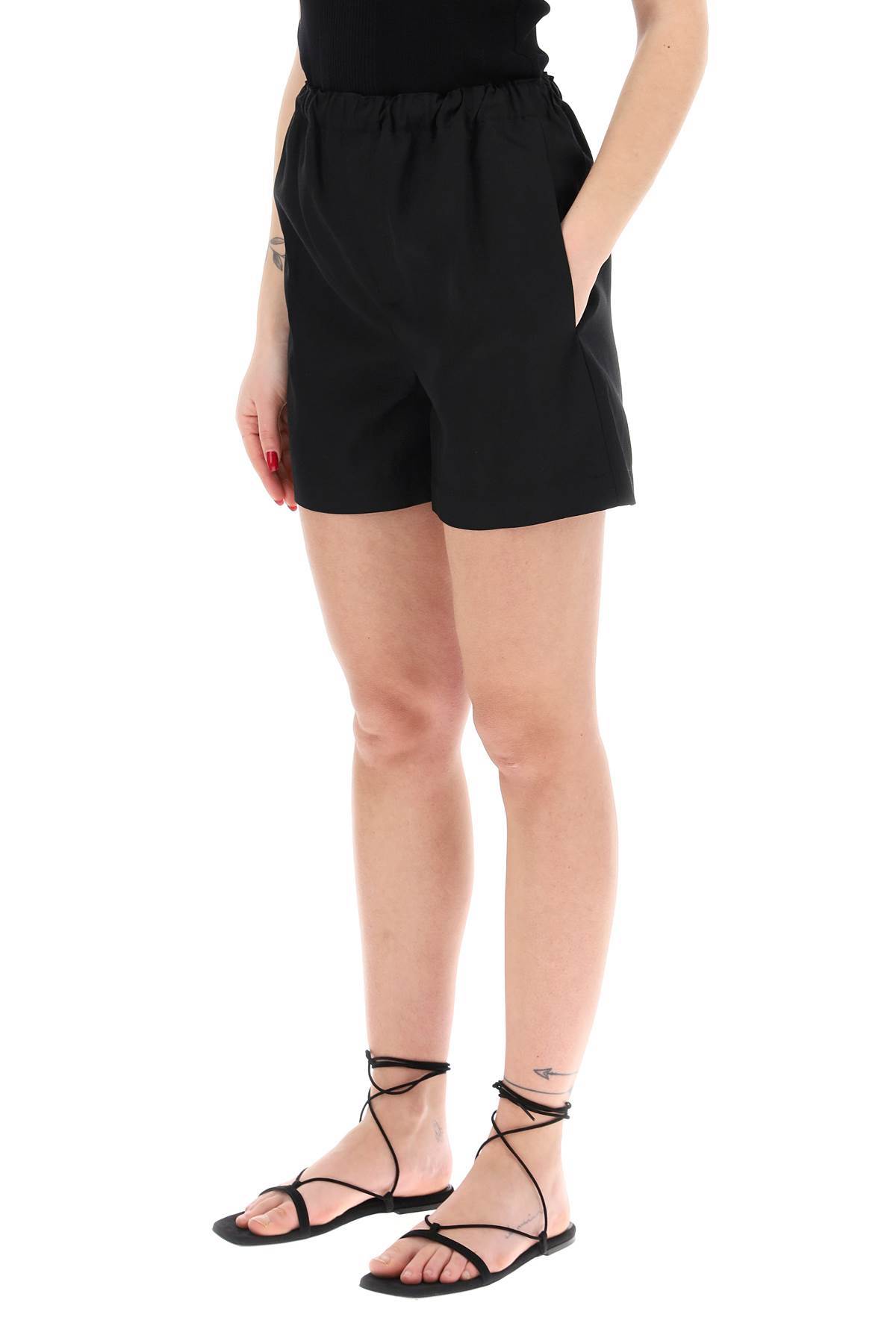 LOULOU STUDIO LOOSE WAIST SHORTS