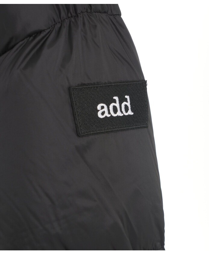 ADD LOGO-PATCH PUFFER JACKET