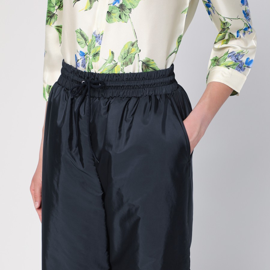 Shop Prada Lightweight Re-nylon Pants In Blue