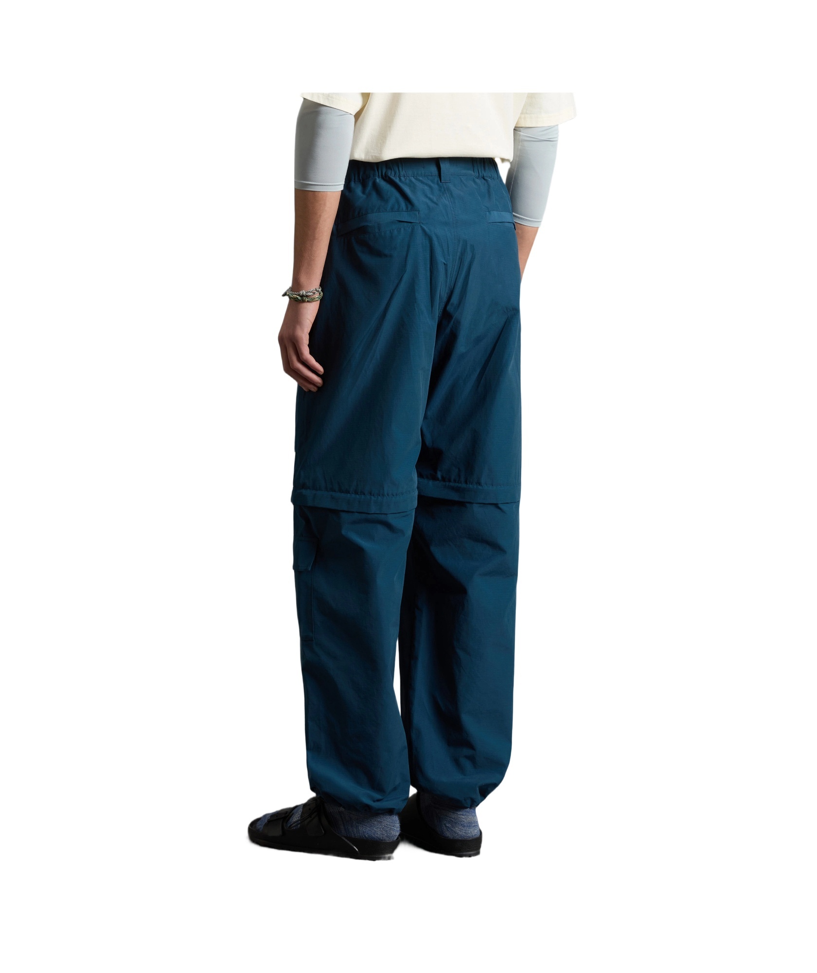 Woolrich 2-in-1 Pants In Cotton- And Nylon-blend Olmetex Ripstop By Todd Snyder In Blue