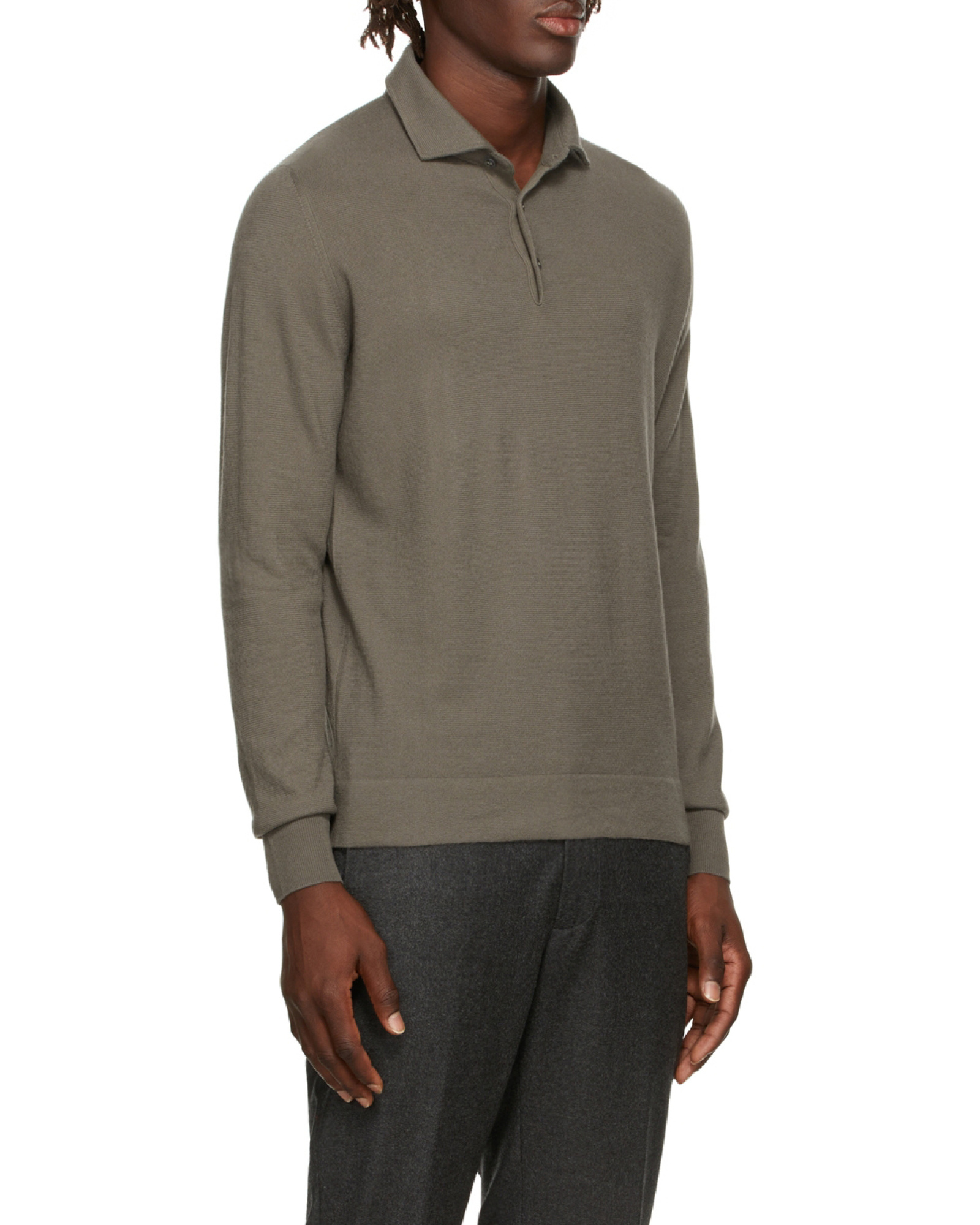 Loro Piana Logo Polo Shirt In Green