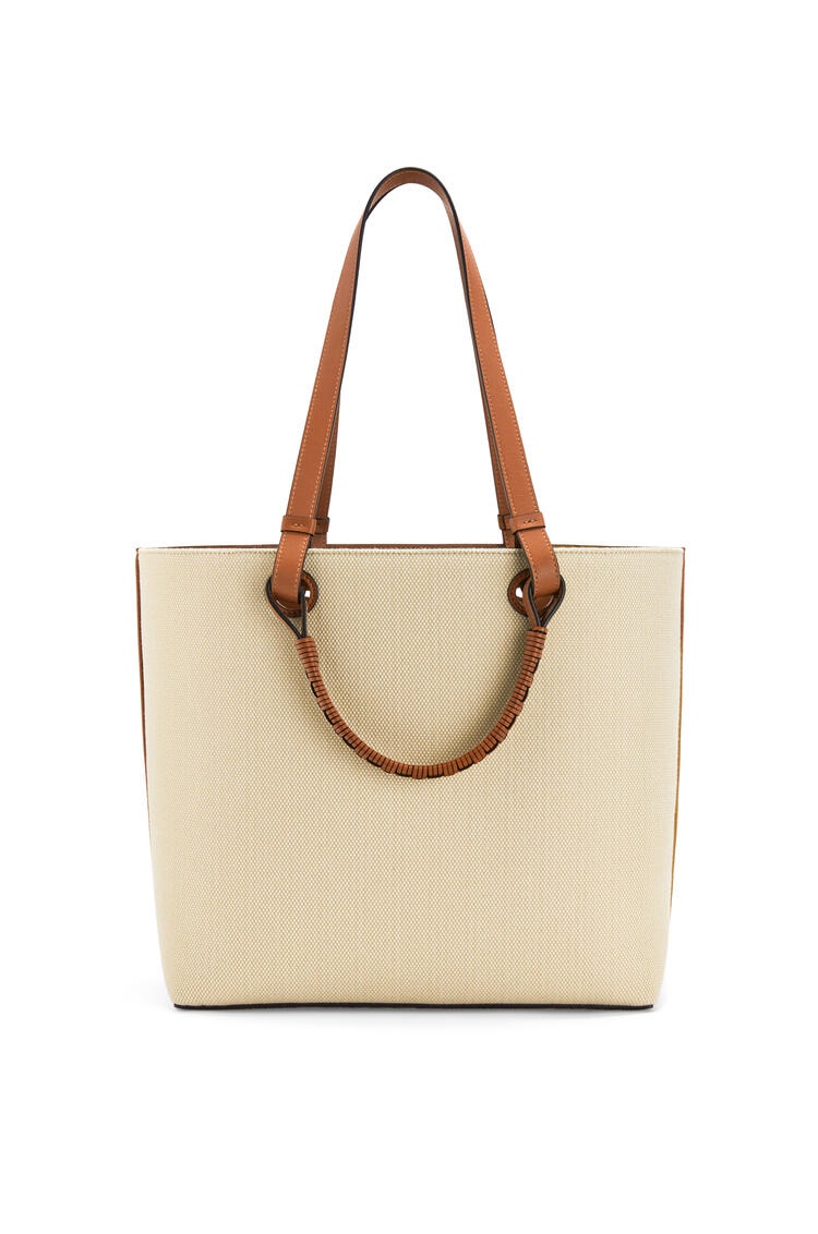Loewe Medium Anagram Handbag In Nude