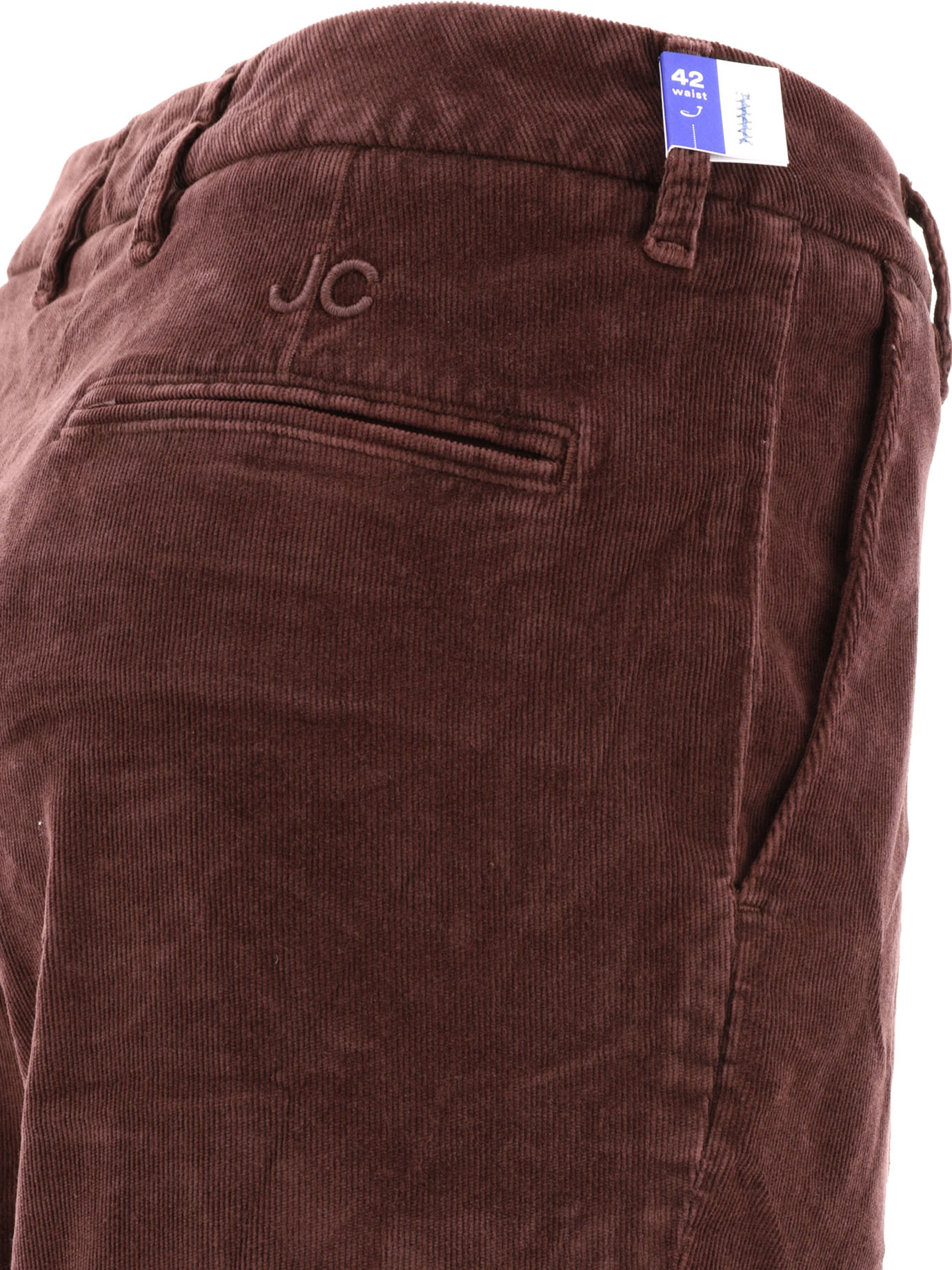 Jacob Cohen Selena Trousers Brown In Red