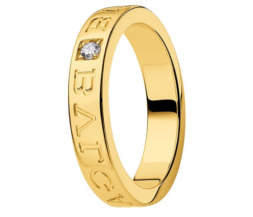 Bvlgari Womens Yellow Gold B.zero1 18ct Yellow-gold And 0.04ct Brilliant-cut Diamond Ring In Yellow