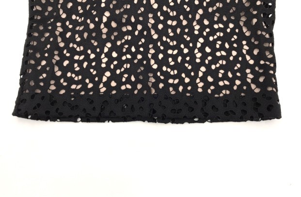 Max Mara Logo Detail Skirt In Black