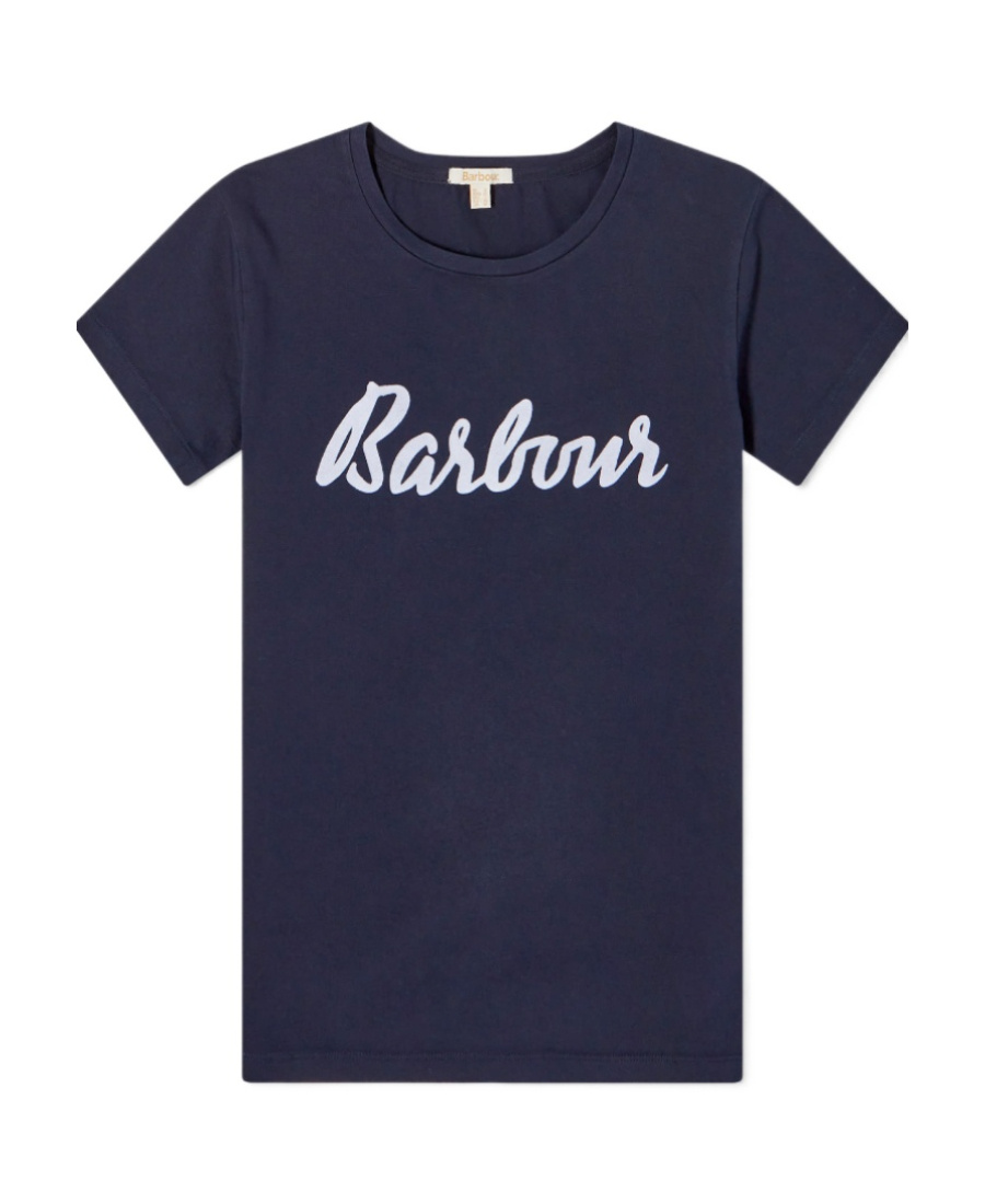 BARBOUR LOGO ROUND-NECK T-SHIRT