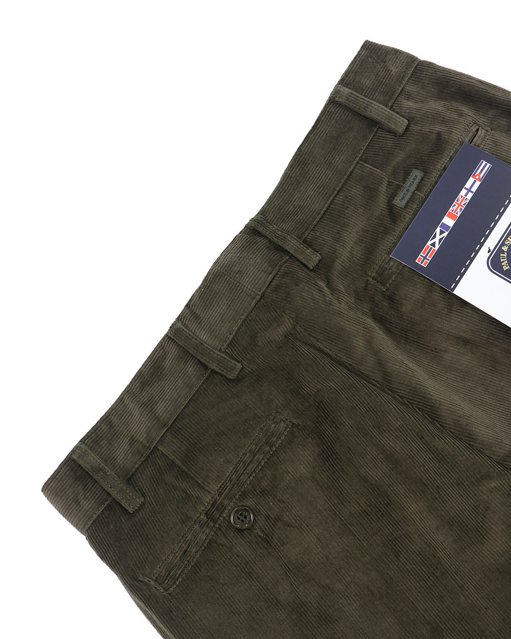 Shop Paul & Shark Casual Pants With Logo Affixed In Black