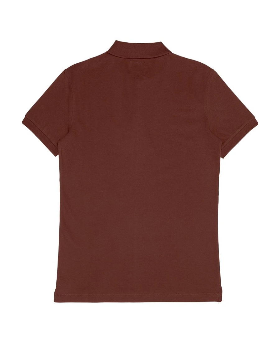 Armani Collezioni Logo Polo Shirt In Red