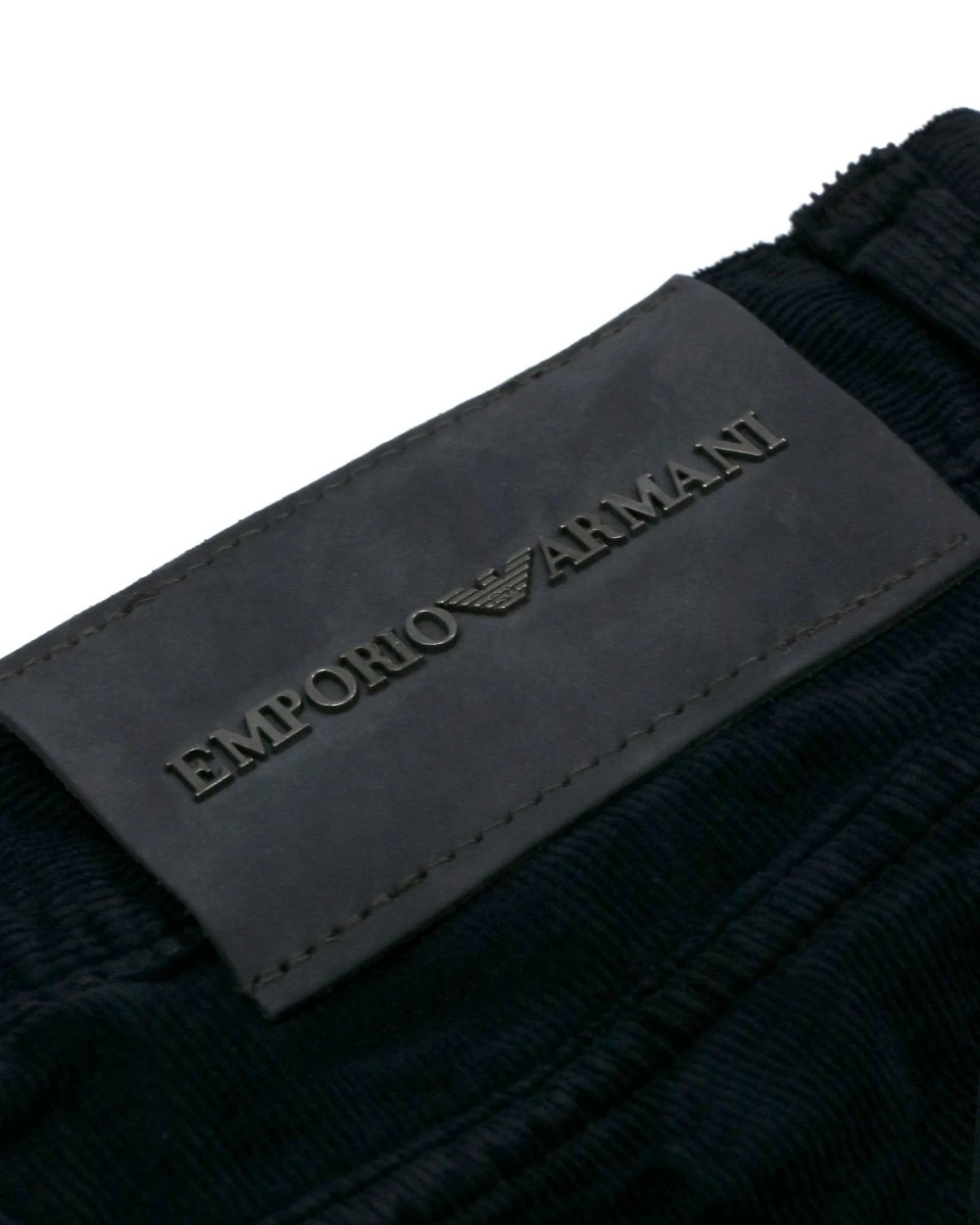 Emporio Armani Straight-leg Jeans In Black