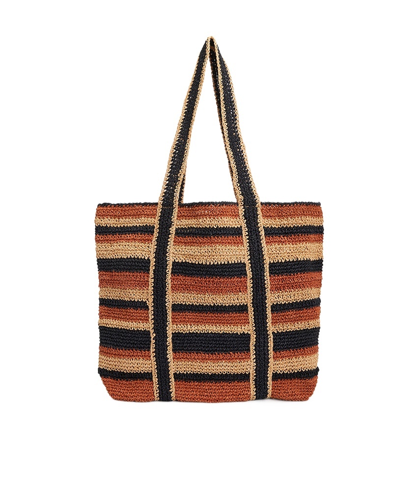 Vanessa Bruno Raffaweed Shoulder Bag In Black