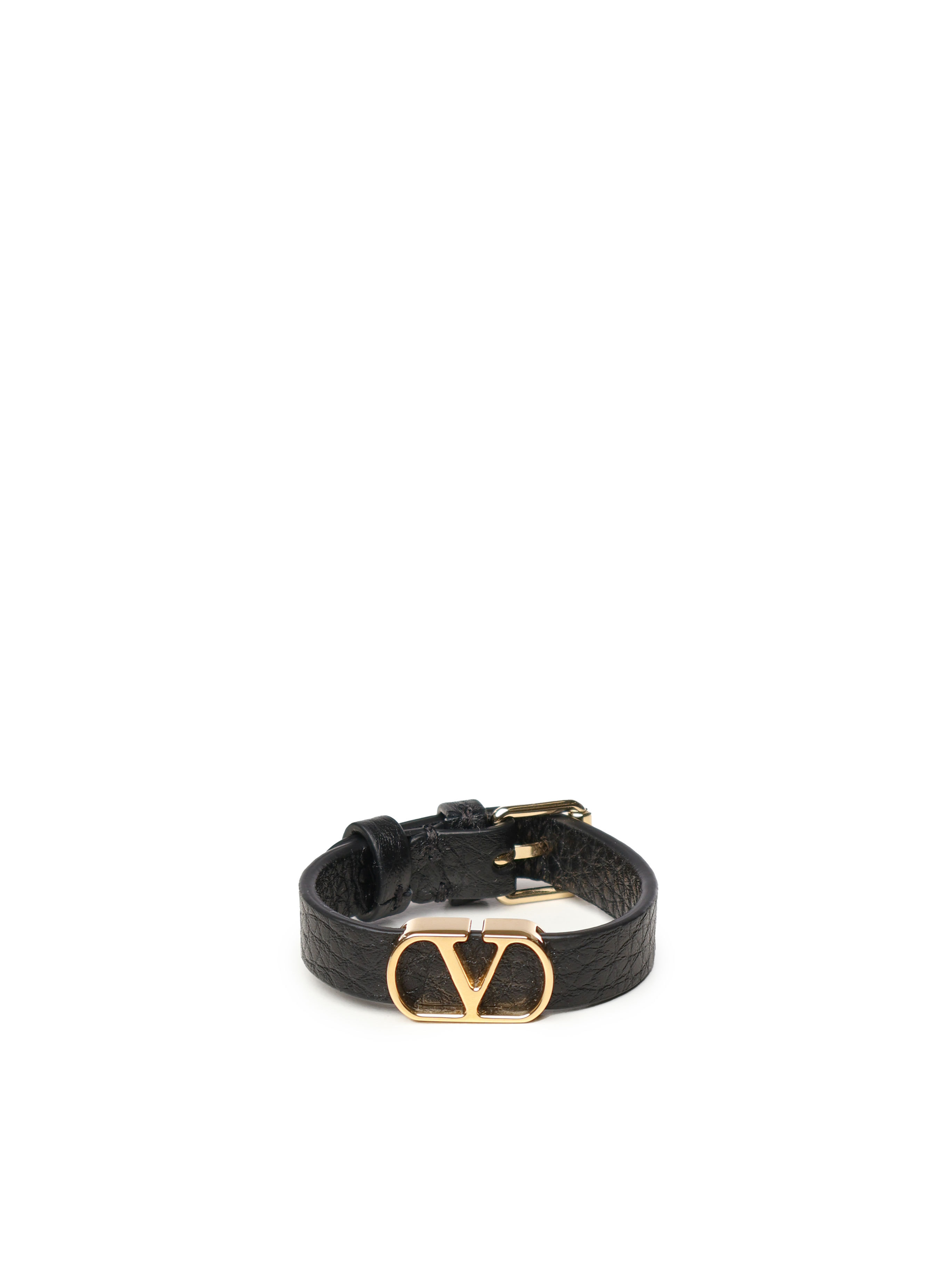 VALENTINO GARAVANI VALENTINO VLOGO SIGNATURE BUCKLED BRACELET