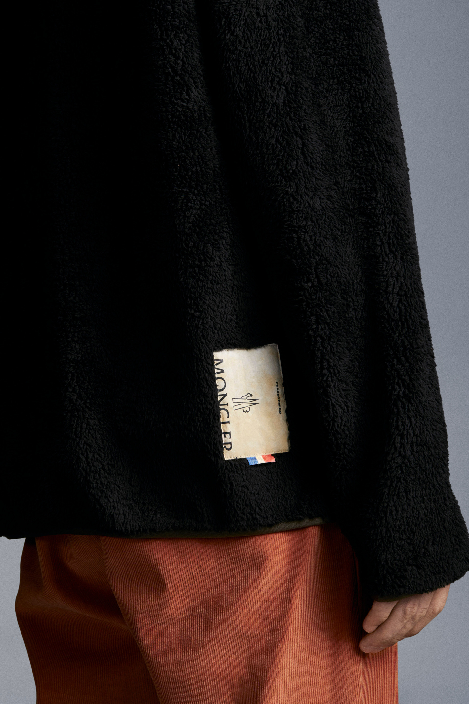 Moncler Black Sports Leisure Jacket In Black