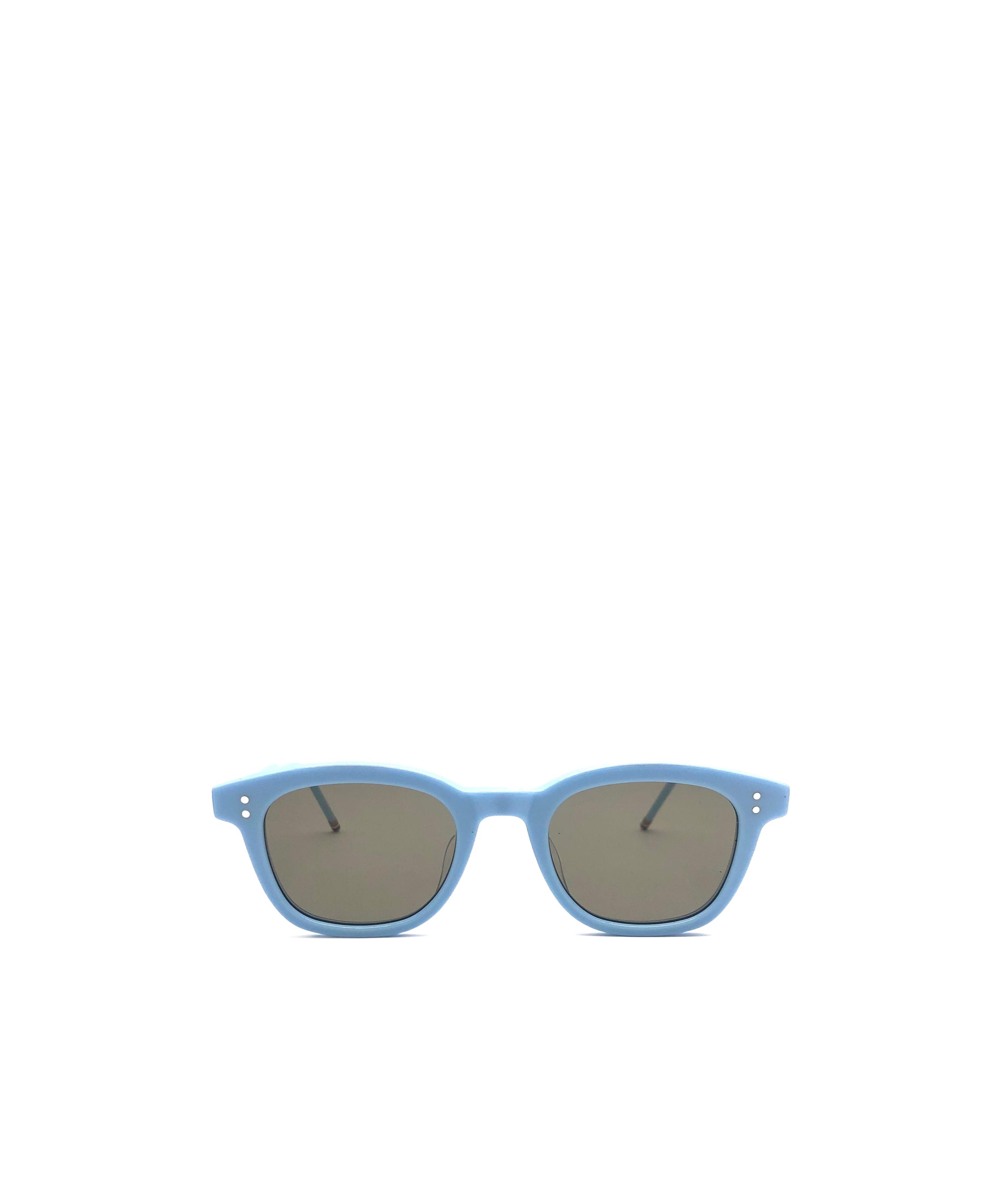 Thom Browne Eyewear Rectangle Frame Sunglasses In Gray