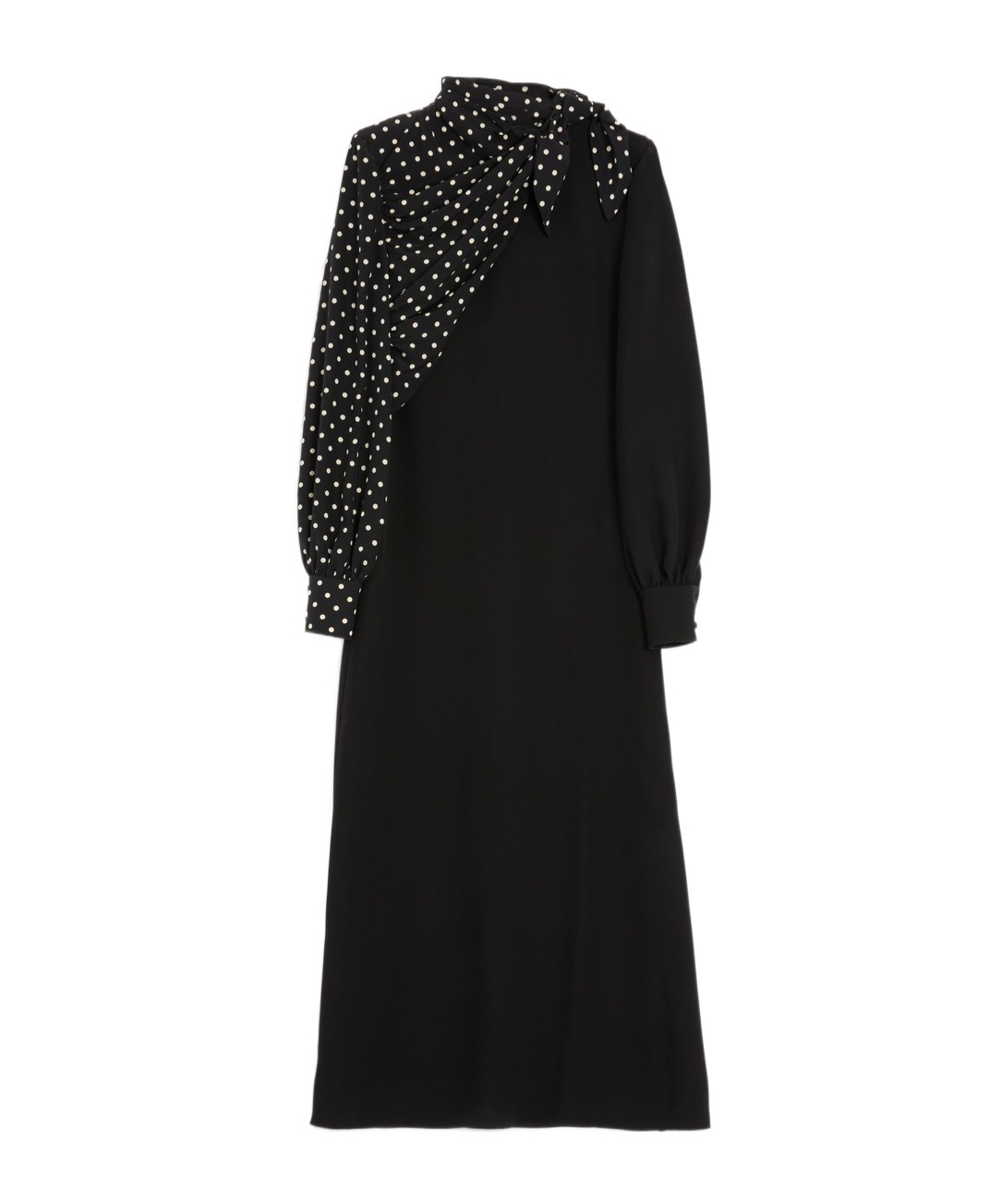 Valentino Long Sleeve Dress In Multi