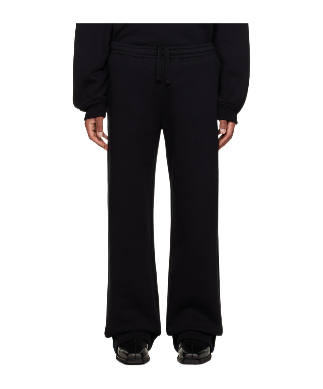 Y/project Logo Sweatpants In Black