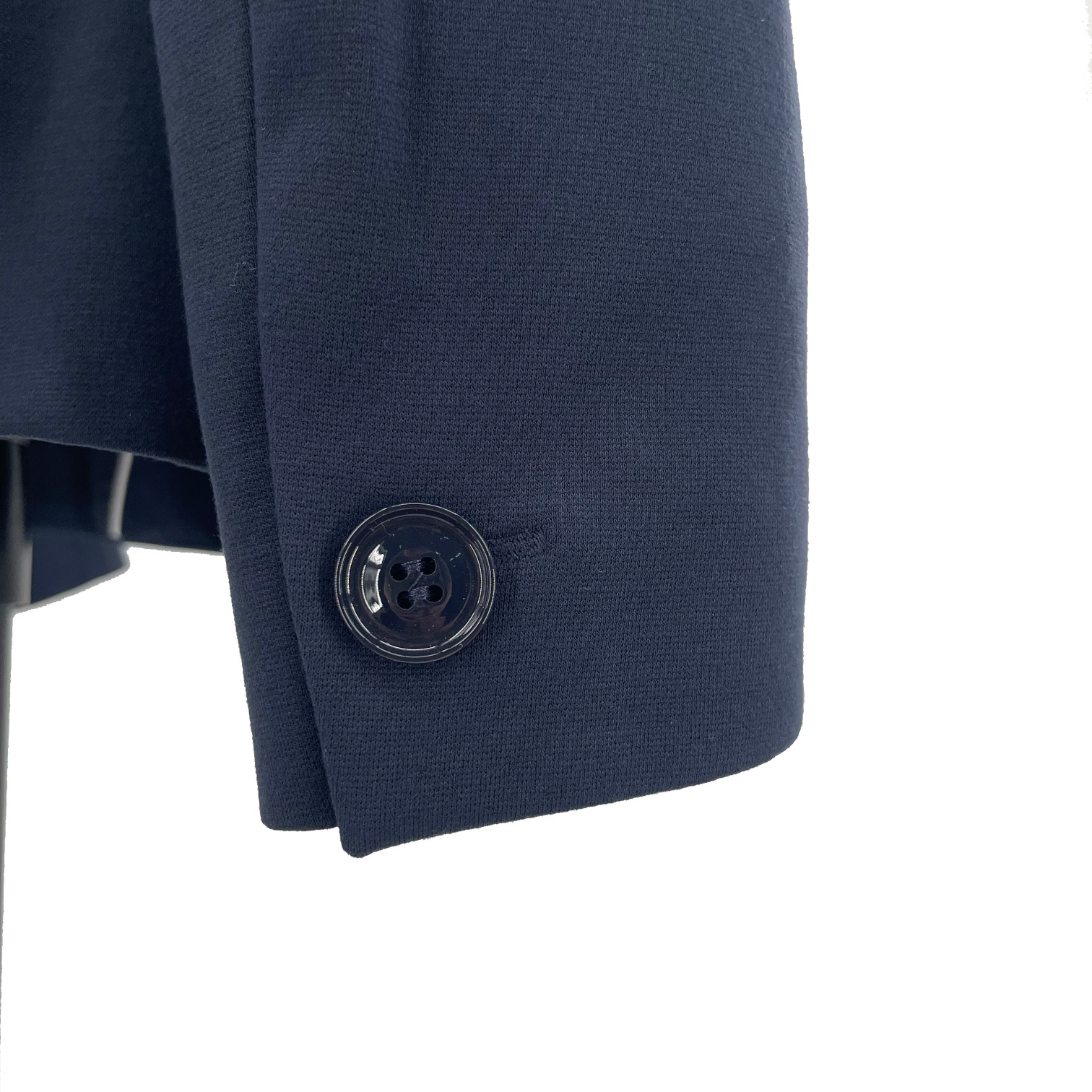 Max Mara Long-sleeved Casual Jacket In Black