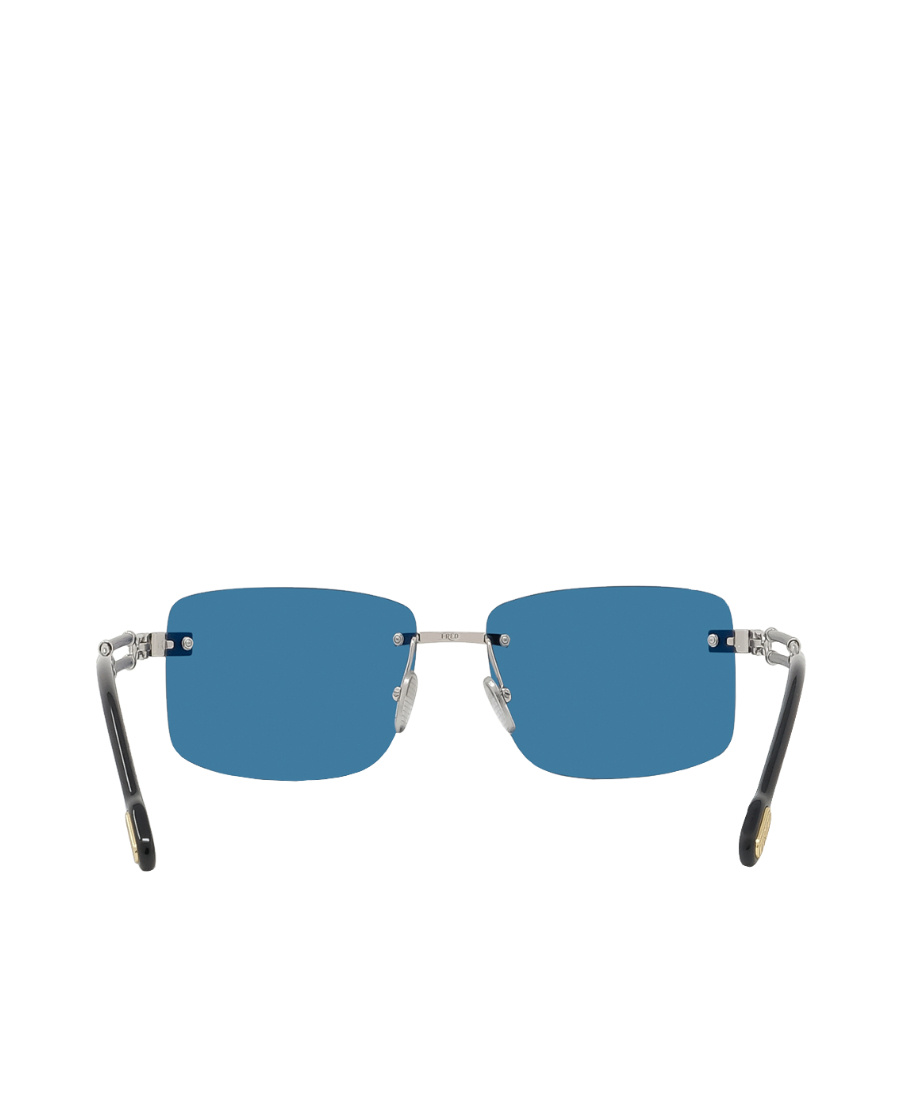 Fred Rectangular Sunglasses In Blue