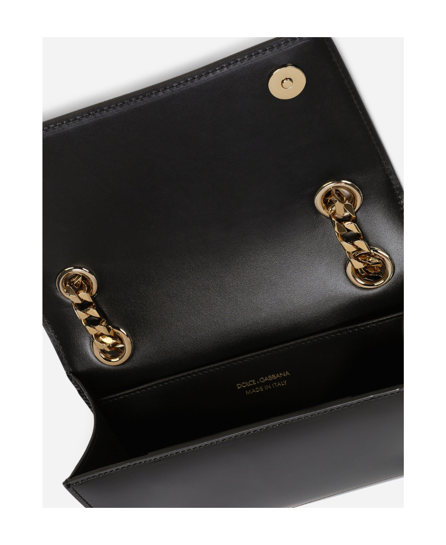 Dolce & Gabbana Logo Mini Bag In Black