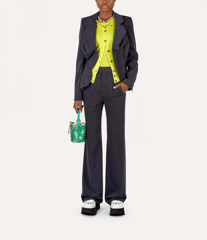 Vivienne Westwood Straight-leg Tailored Trousers In Black