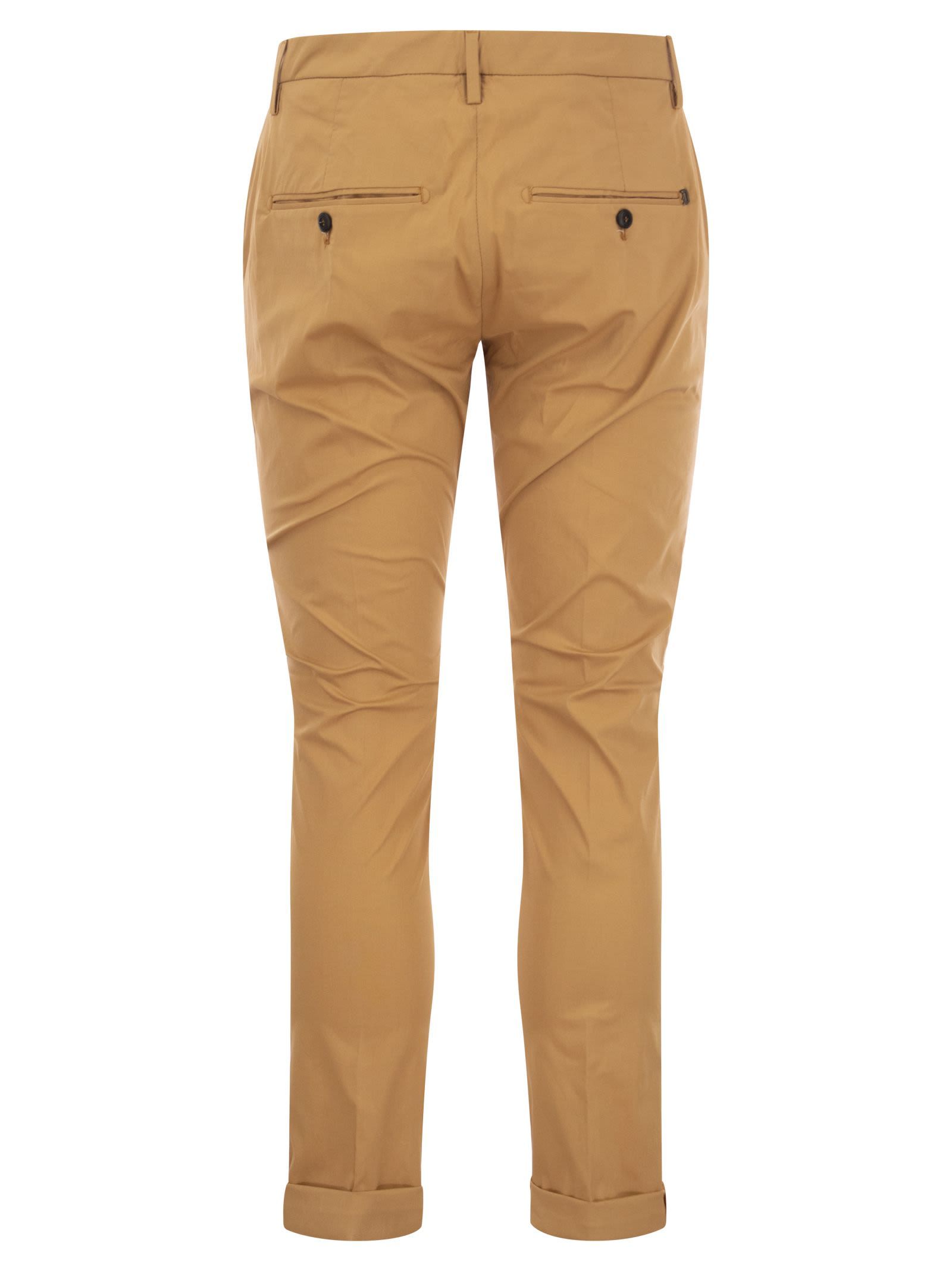 Dondup Men's Gaubert - Slim-fit Trousers In Brown