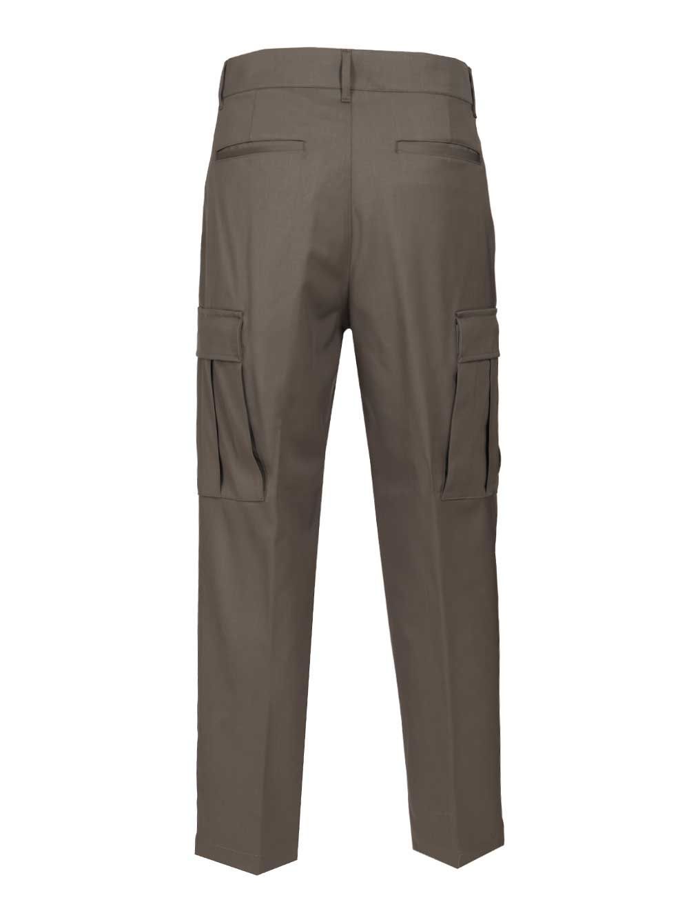 Barena Venezia Pantalone Rione Novento 99 Lana 1 Elastan Trousers Brown In Black