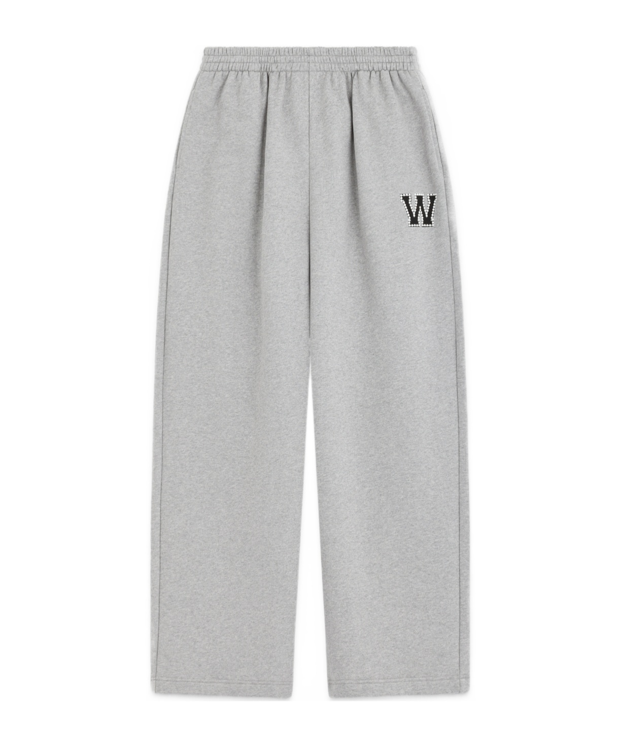 We11 Done Logo Sweatpants In Gray