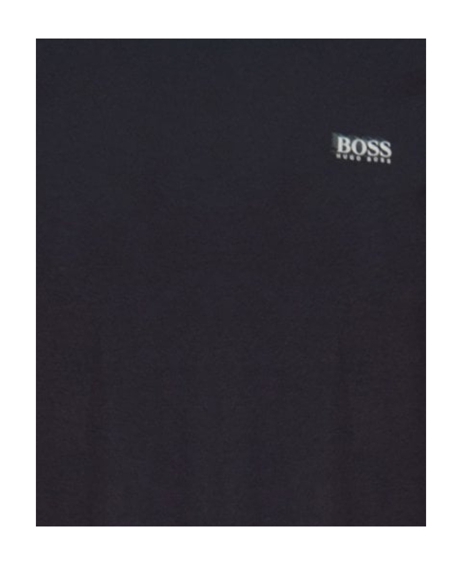 Hugo Boss Logo Long-sleeved T-shirt In Black