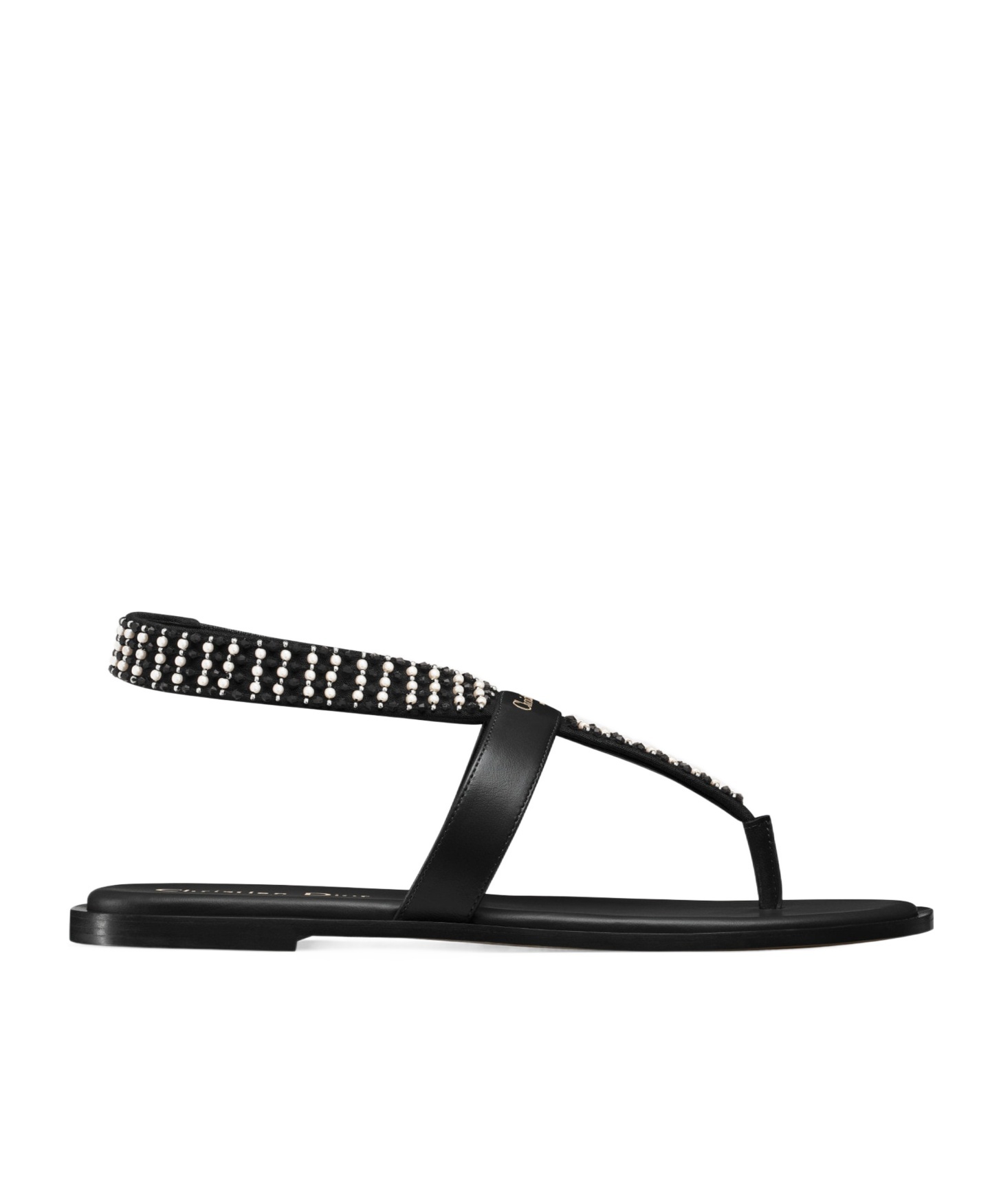 Dior Eclat Open-toed Sandals In Black
