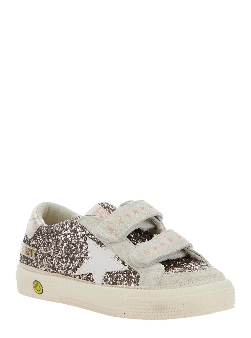 Golden Goose Round Toe Sneakers In Brown