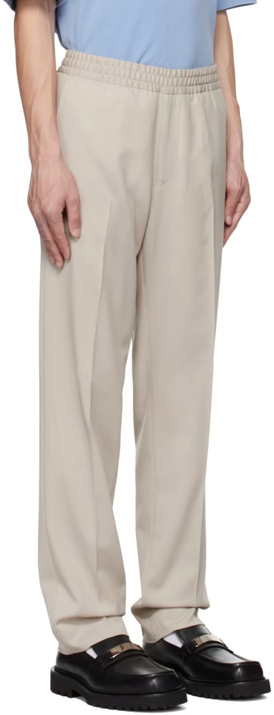 Filippa K Beige Terry Trousers In Neutral