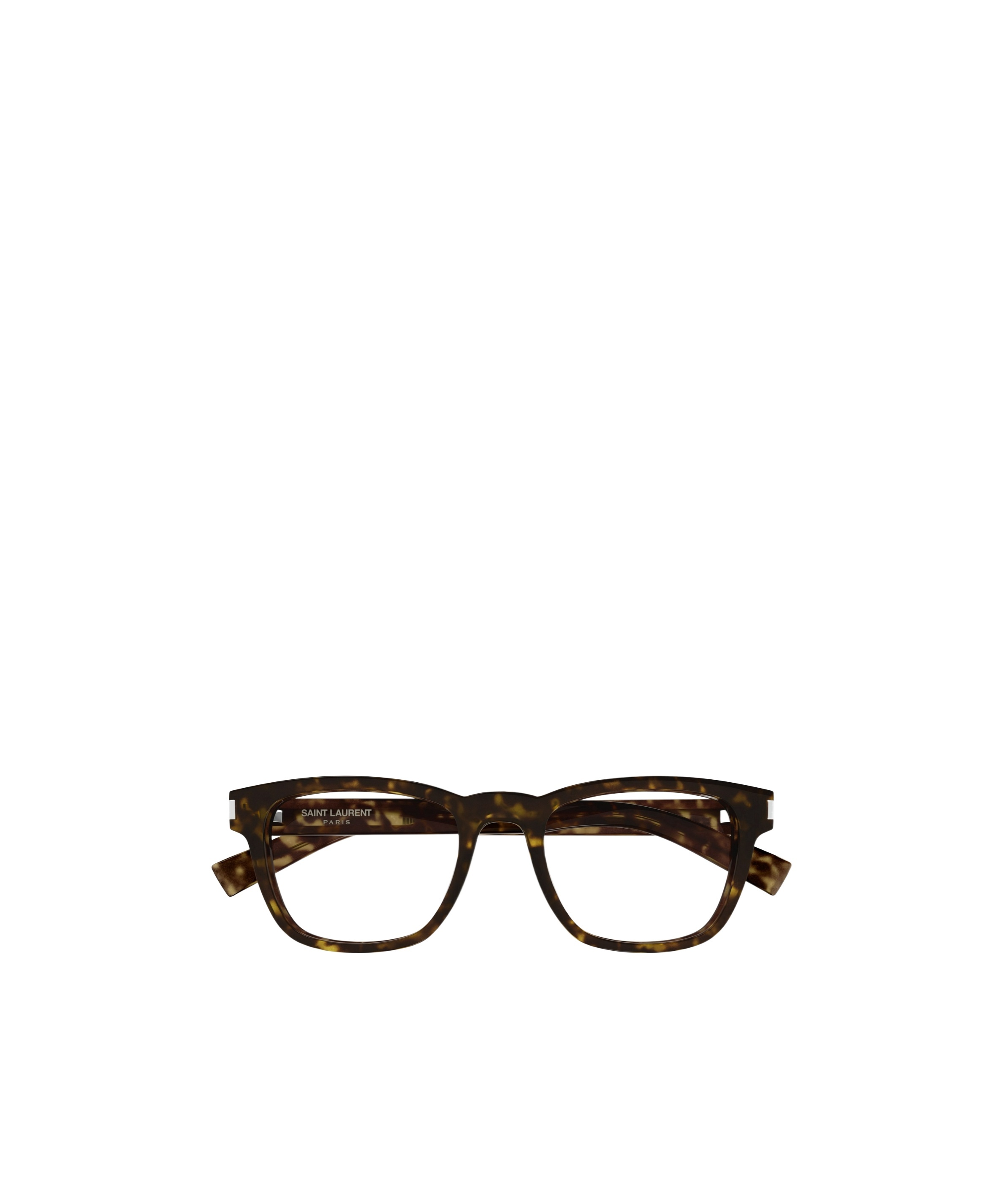 Saint Laurent Sl 664 Square-frame Glasses In Brown