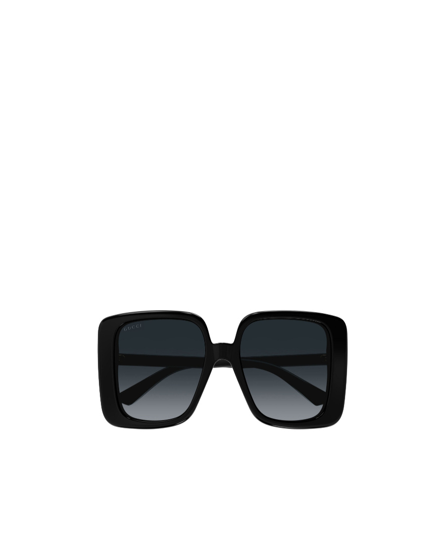 Gucci Square Oversize-frame Sunglasses In Black