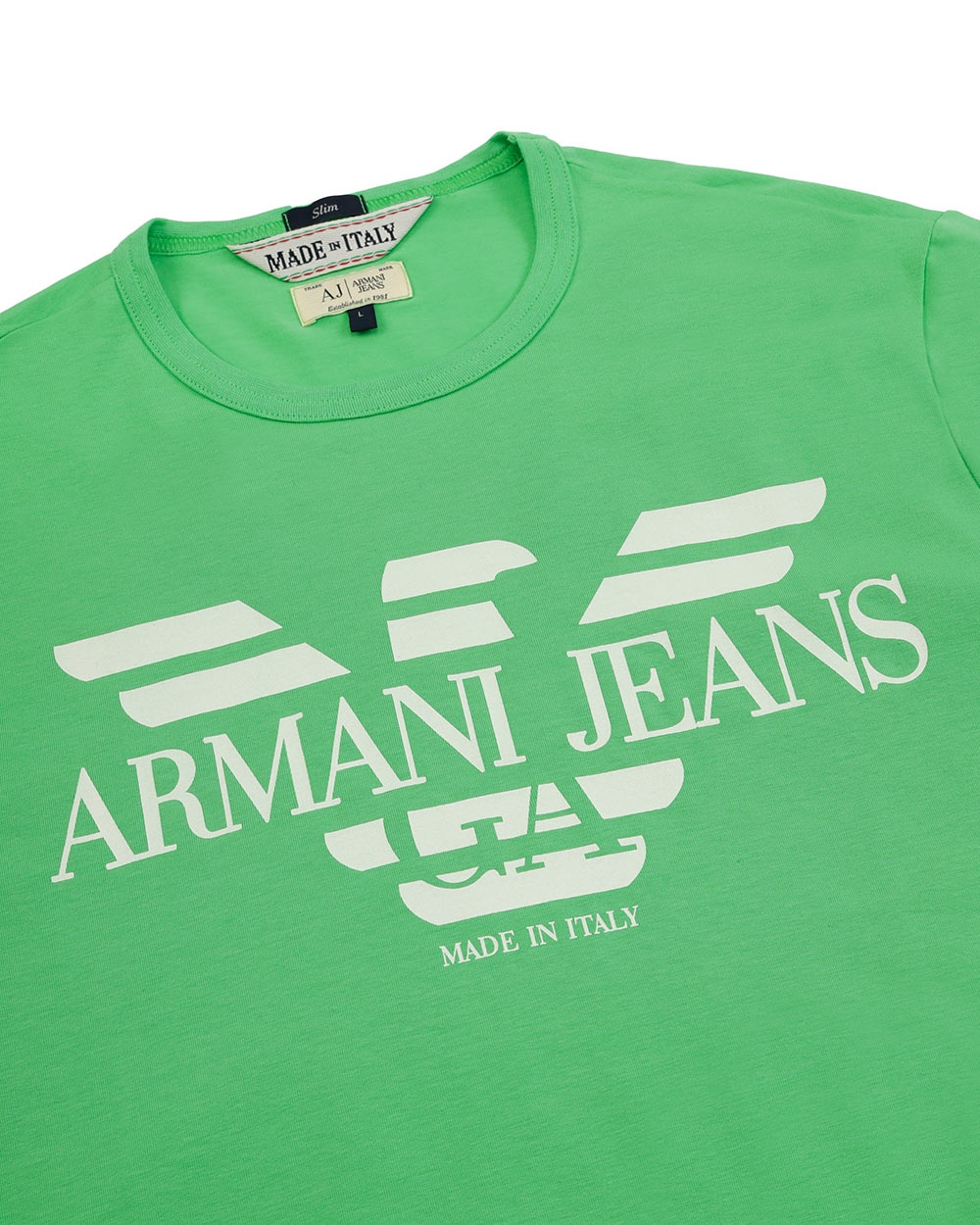 ARMANI JEANS LOGO DETAILS T-SHIRT