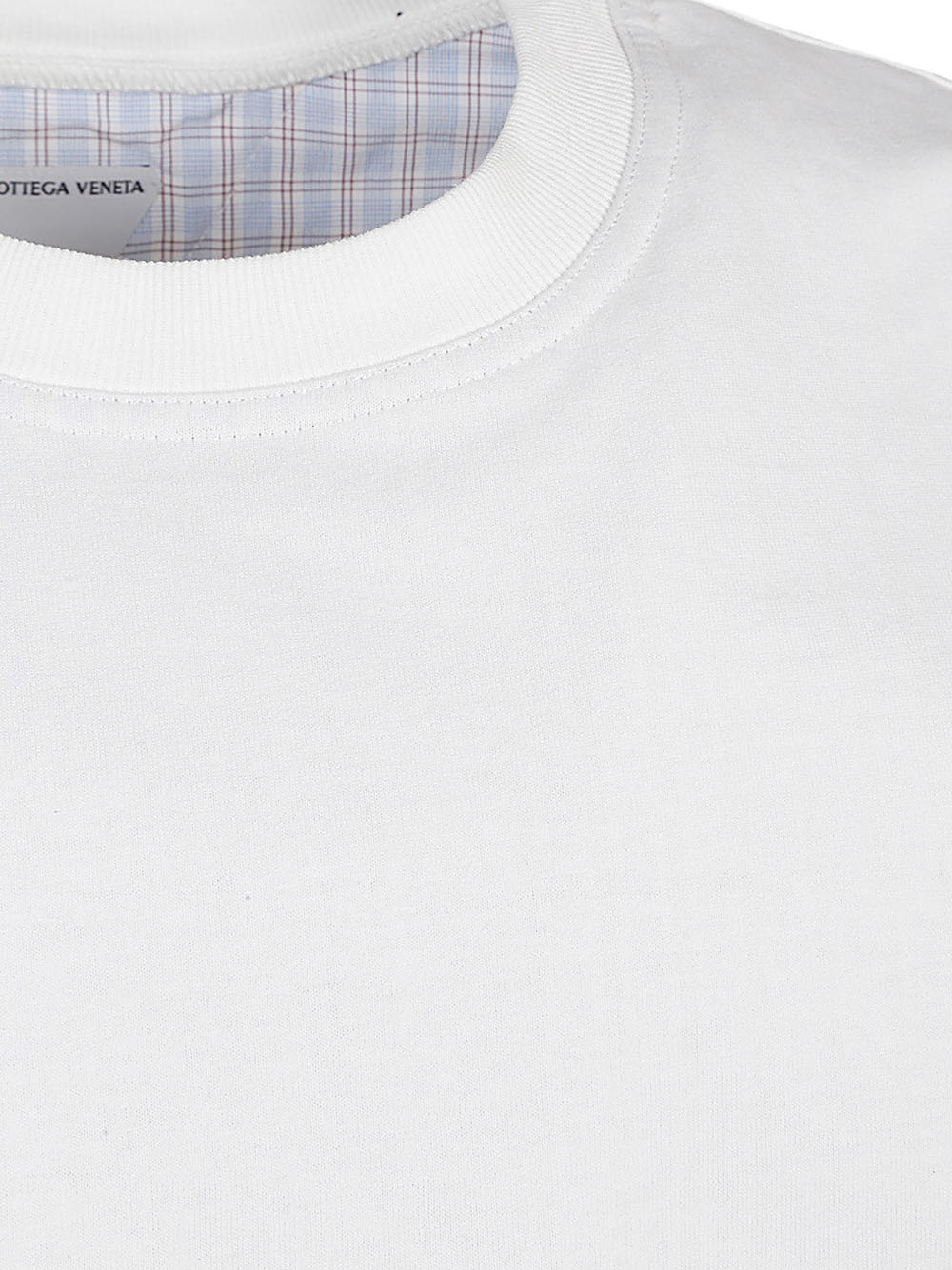 Bottega Veneta Item O-neck Short-sleeved T-shirt In White