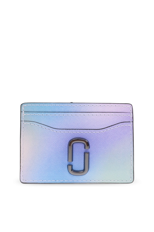 Marc Jacobs Rectangular Card Holder In Blue
