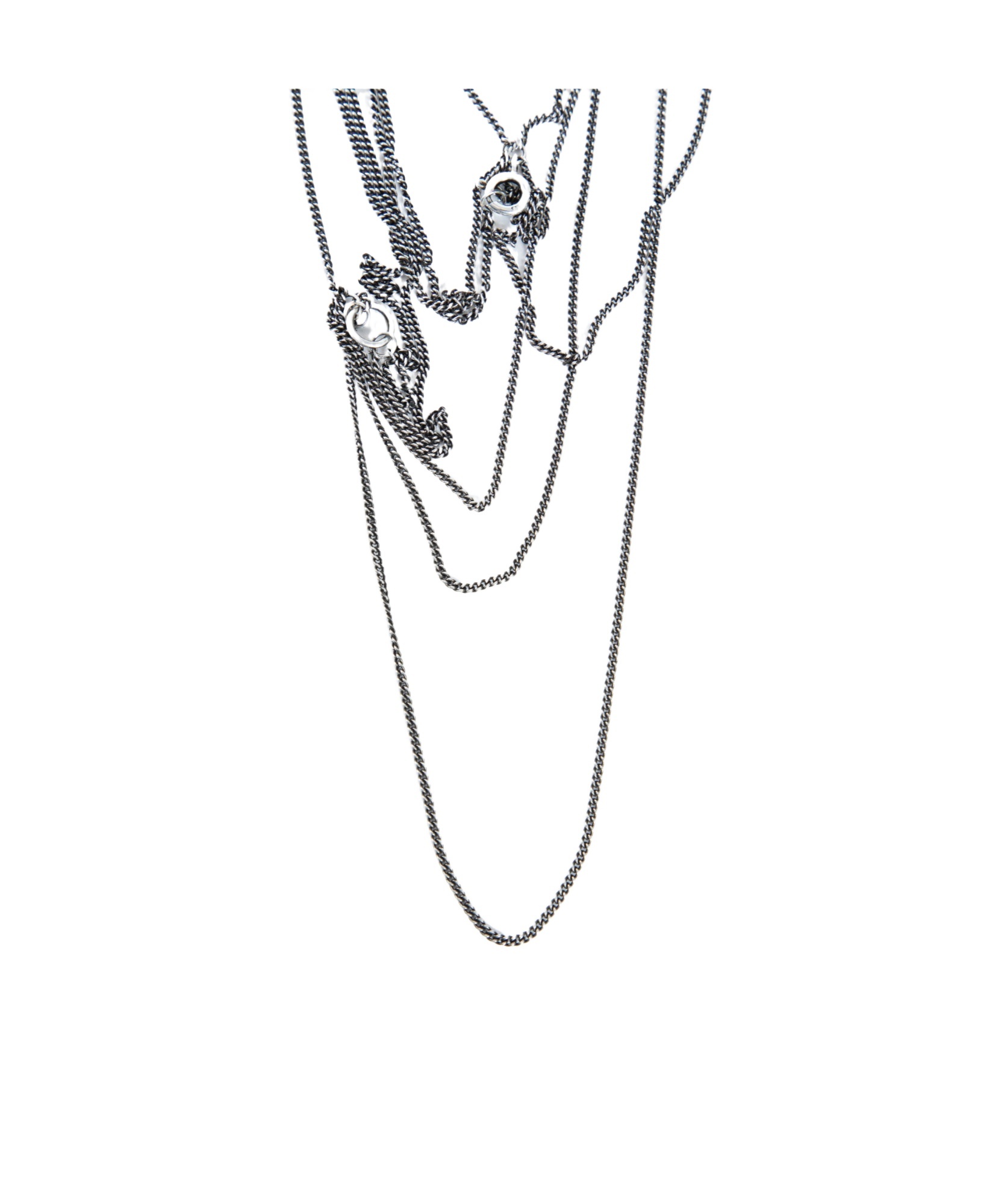 Ann Demeulemeester Adalina Necklace In Metallic
