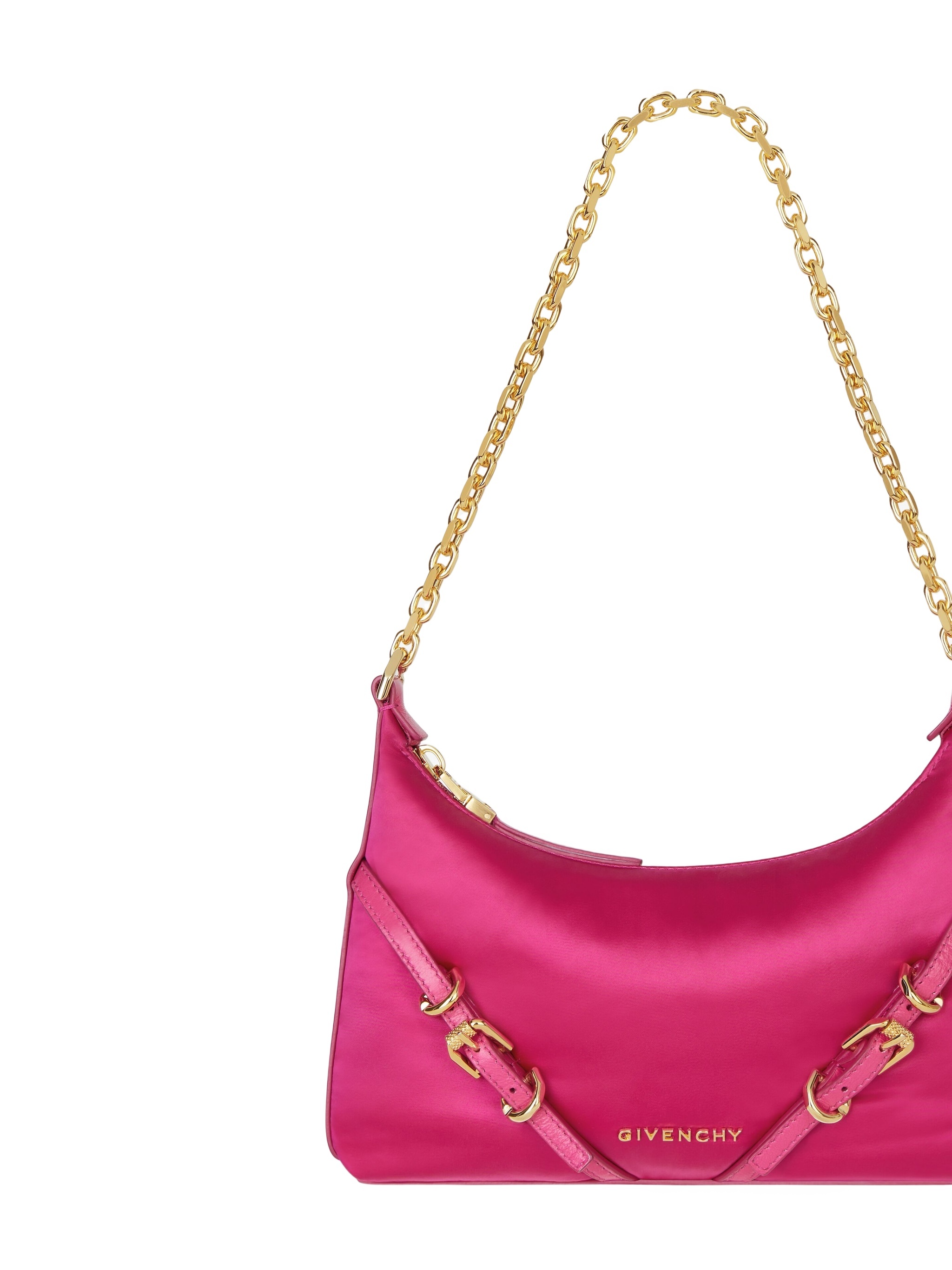 Givenchy Chain Strap Shoulder Bag With Buckle Accents In Pink