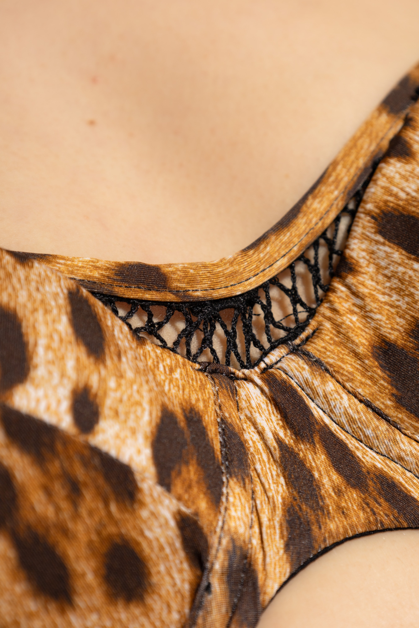 Shop La Perla Logo Bikini Top In Brown
