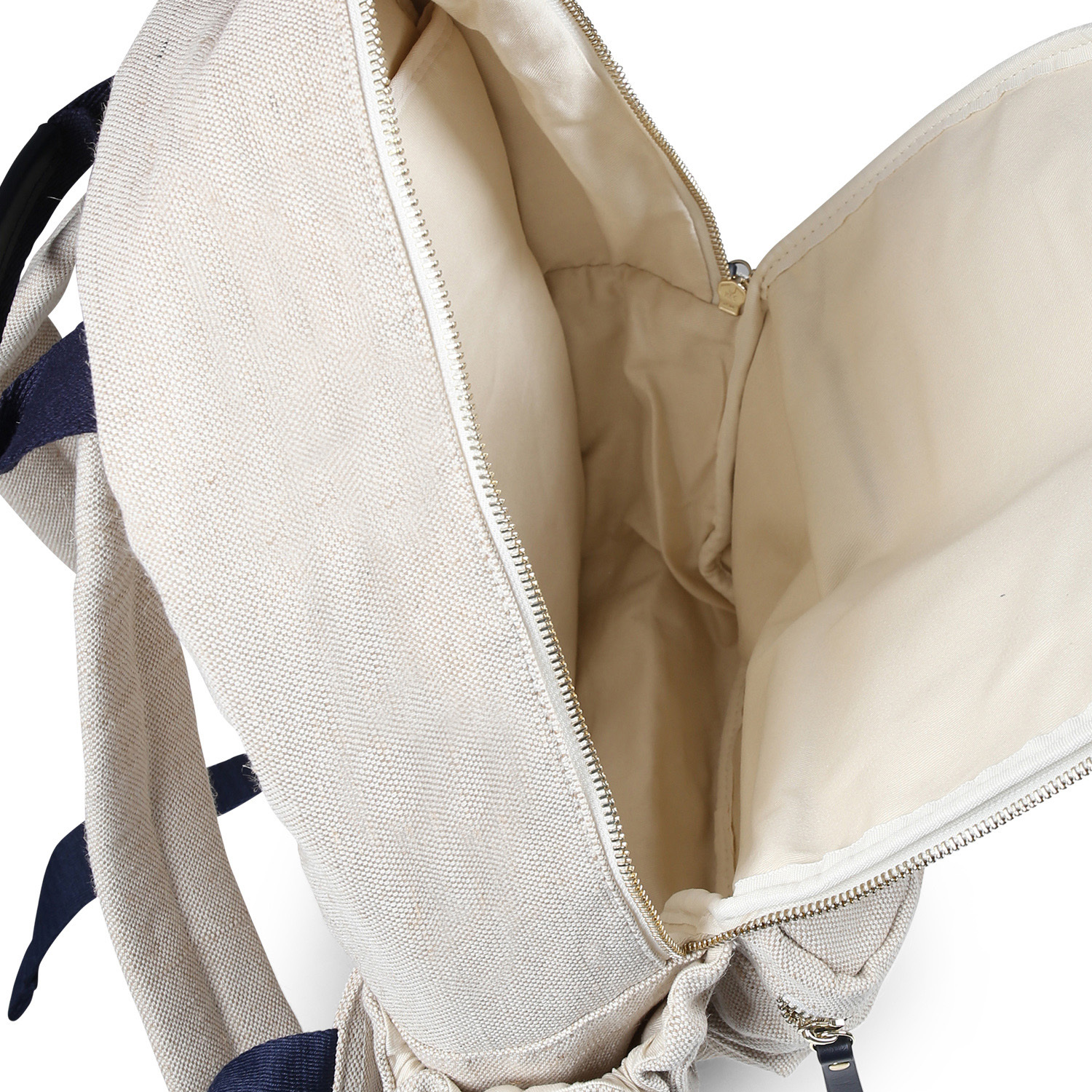 Chloé Logo Backpack In Gray