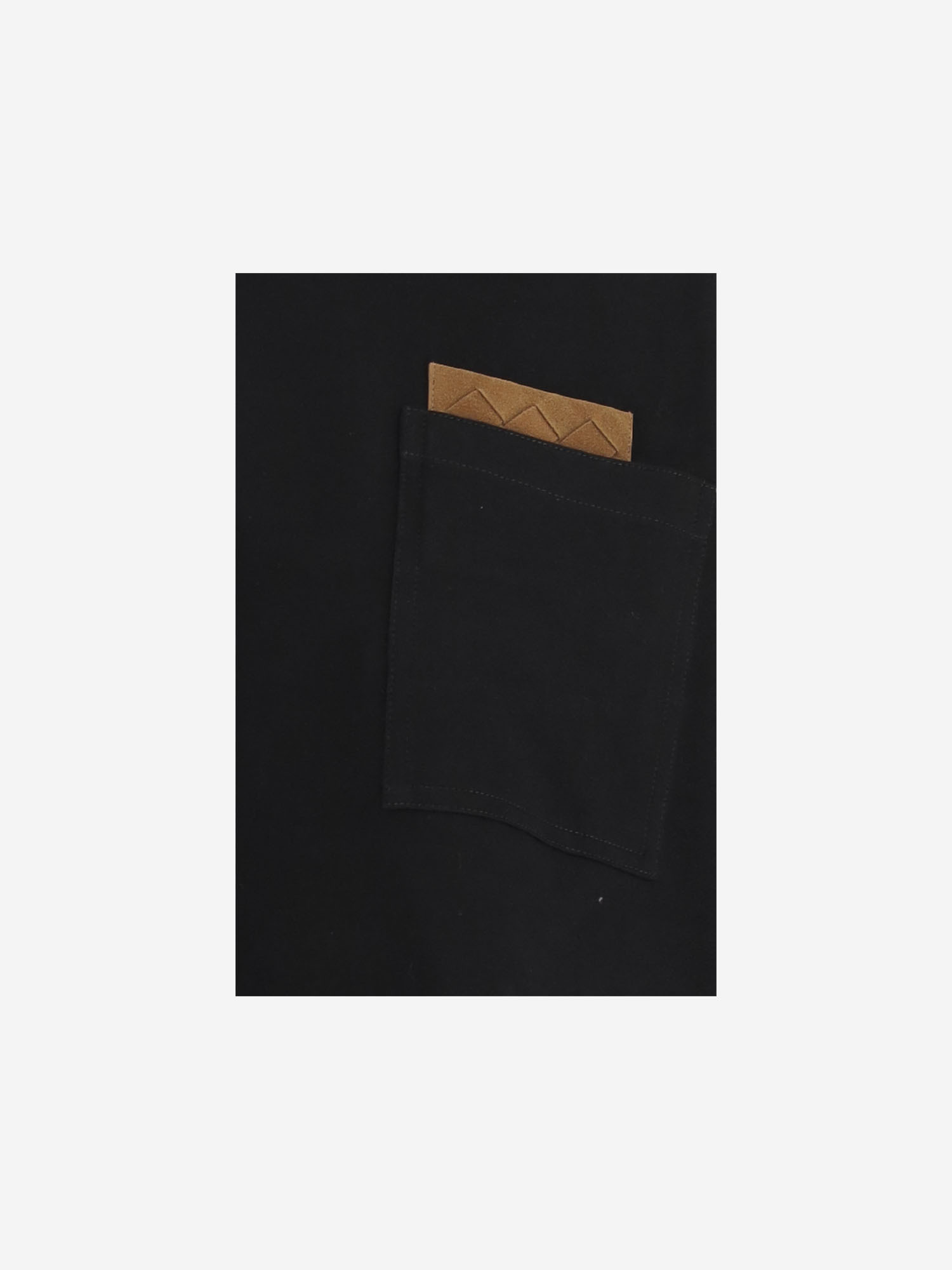 Bottega Veneta Round Neck T-shirt In Black
