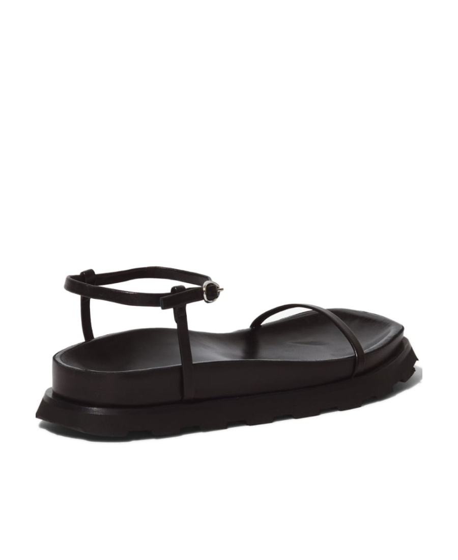 Proenza Schouler Logo Sandals In Black