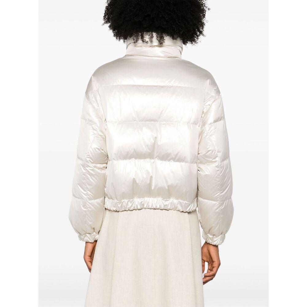 BRUNELLO CUCINELLI IRIDESCENT-EFFECT DOWN JACKET